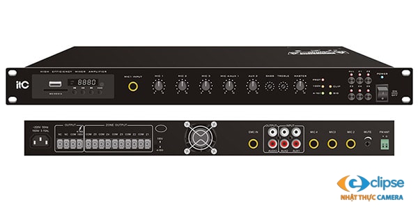 Bộ khuếch đại kèm trộn kỹ thuật số 240W ITC TI-240DTB