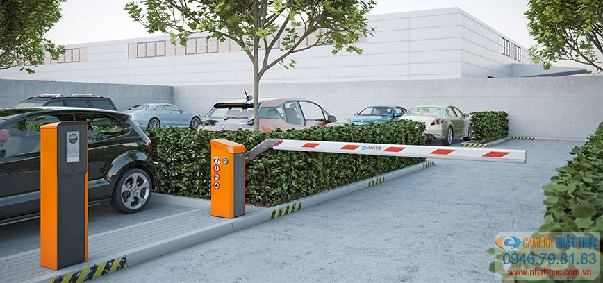 Barrier chặn xe tự động