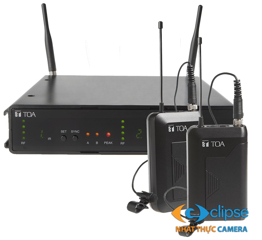 Micro không dây cài áo TOA WS-432-AS EF3 D00