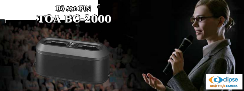 Bộ sạc pin TOA BC-2000 Y