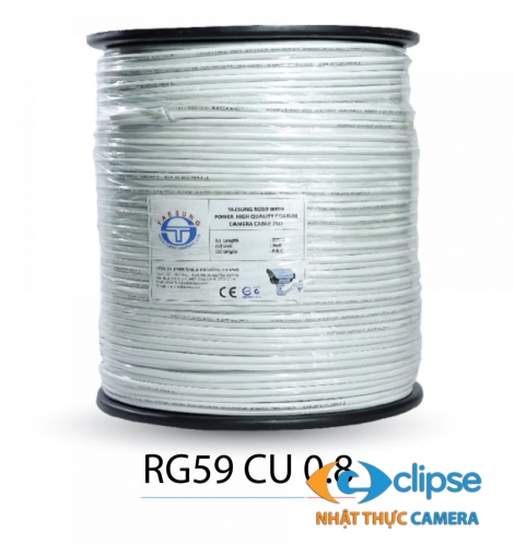 Đồng trục liền nguồn RG59 DONGSUNG
