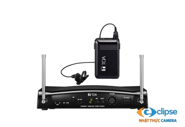 Bộ micro không dây cài áo UHF TOA WS-5325M F01ER
