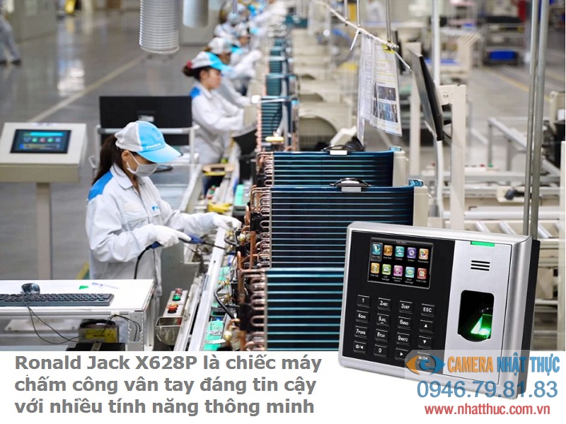 RonaldJack X628P phù hợp các doanh nghiệp hoặc công ty sản xuất với nhiều tính năng thông minh
