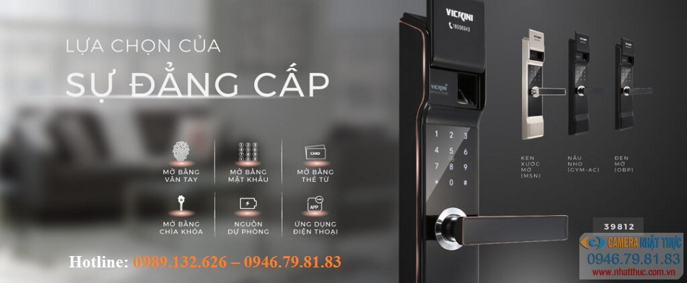 Khóa cửa vân tay-Lựa chọn của sự đẳng cấp