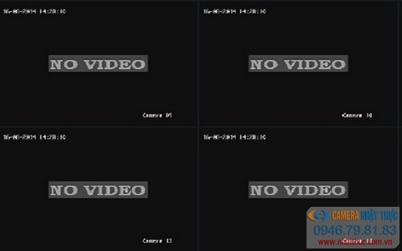 Camera quan sát bị mất tín hiệu