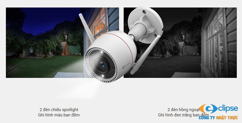 Camera Ezviz H3C 2K+