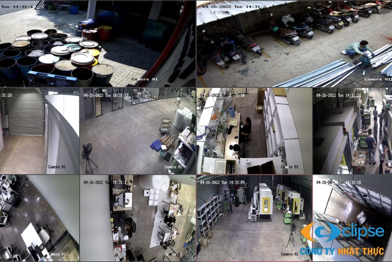 Nhật Thực sẽ tiến hành khảo sát và tư vấn sơ đồ hệ thống camera phù hợp với doanh nghiệp