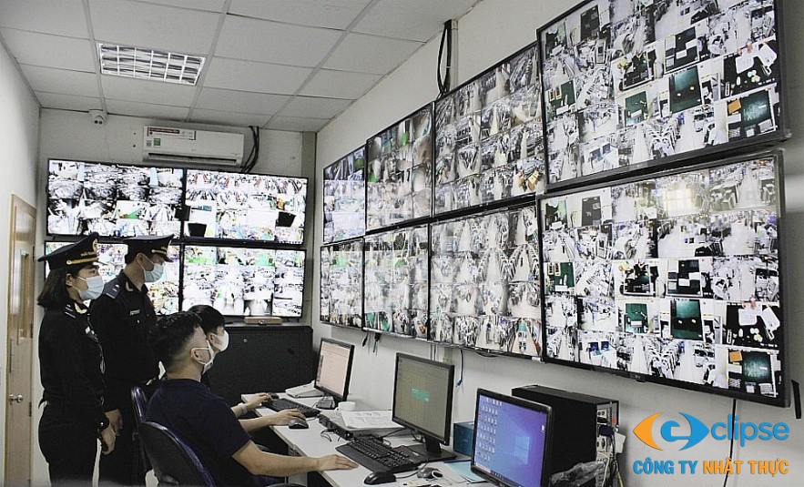 Hệ thống camera do Nhật Thực lắp đặt luôn hoạt động ổn định đáp ứng yêu cầu từ Hải quan bất cứ lúc nào