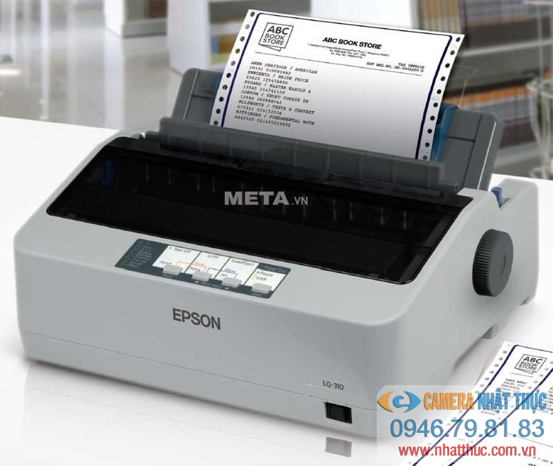 Mẫu máy in kim của thương hiệu ÉPON