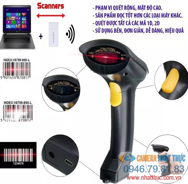 Công nghệ quét laser cho máy quét mã vạch