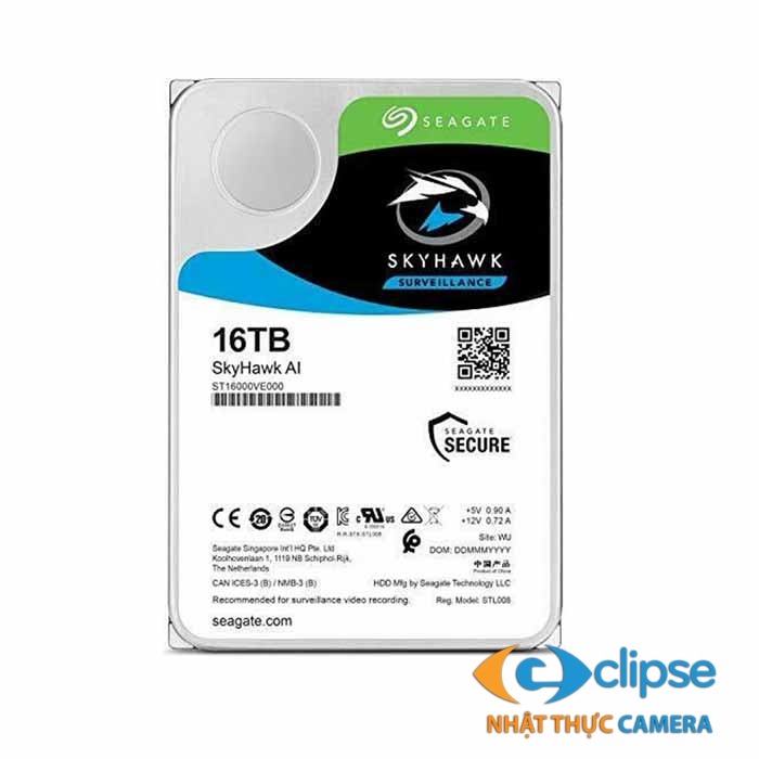 Ổ cứng Seagate Skyhawk 16TB ST16000VE000