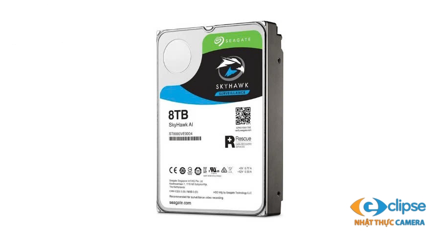 Ổ cứng Seagate Skyhawk 8TB ST8000VE0004
