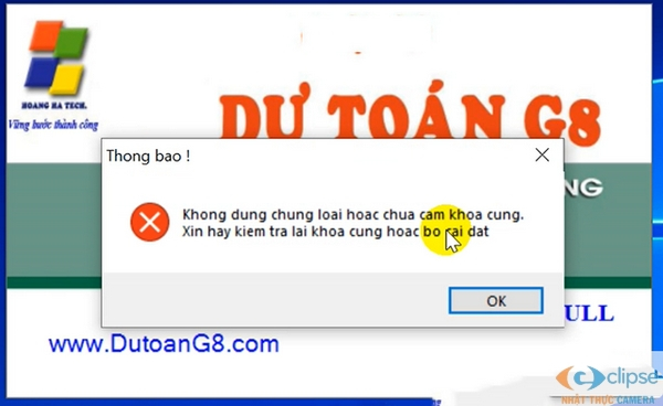  Phần Mềm Dự Toán G8 Full