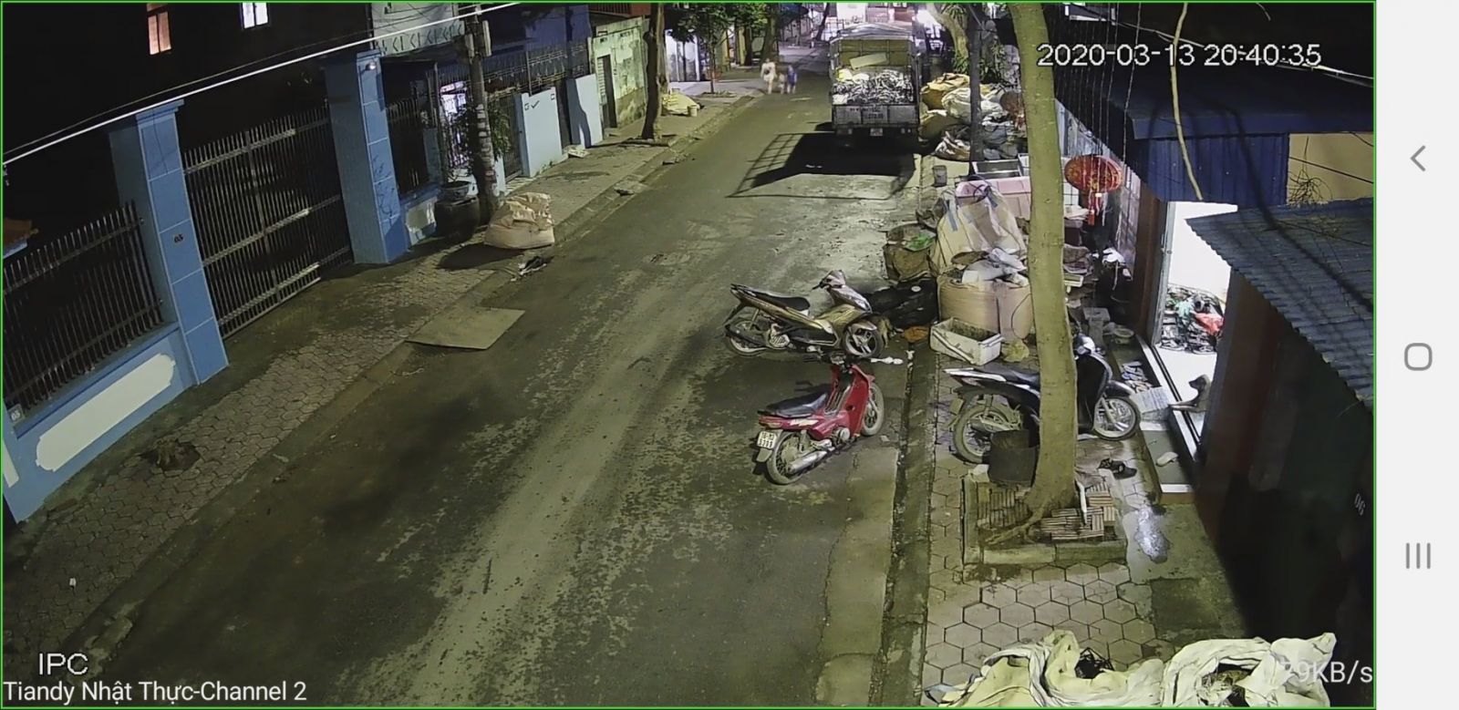 Chất lượng camera nhìn ban đêm với màu sắc đẹp