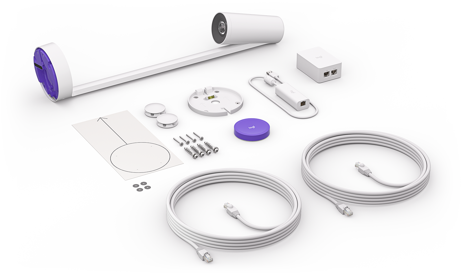 Camera truyền hình hội nghị Logitech SCRIBE-WHITE-USB