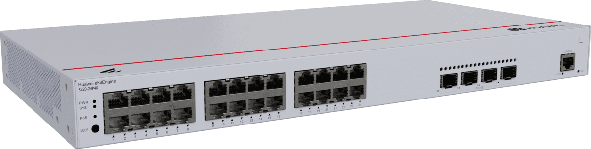 Switch mạng 24 cổng Huawei S220-24P4X
