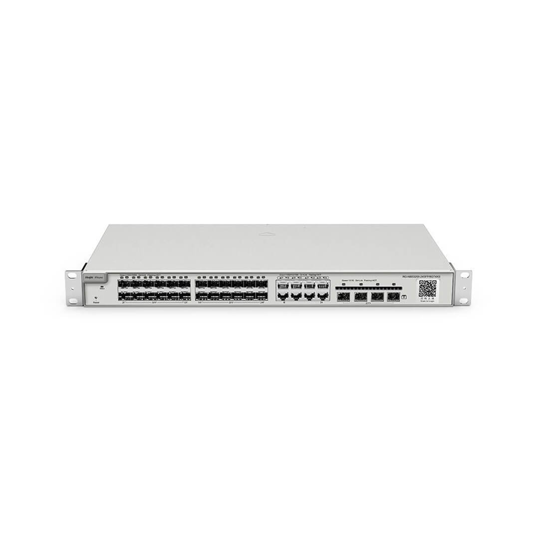 Switch mạng 28 cổng NBS3000 Layer 2 Rujie RG-NBS3200-24SFP/8G