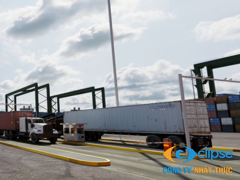 Hệ thống camera giám sát cổng container do Nhật Thực triển khai