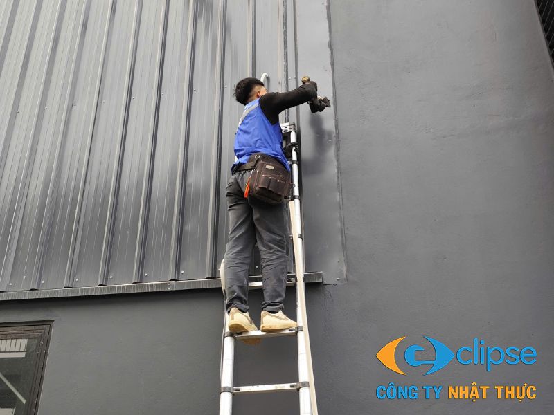 Lắp đặt camera hải quan tại KCN Mỹ Trung