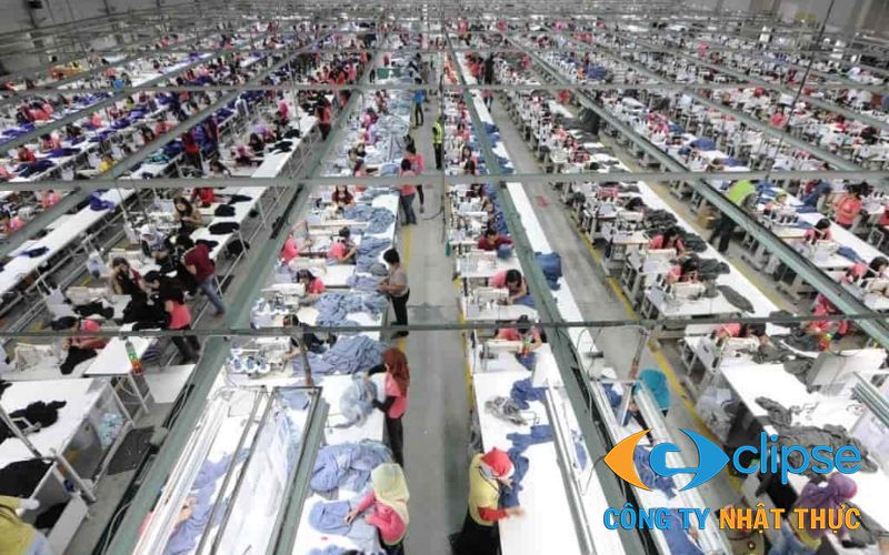 Xưởng may quy mô lớn luôn cần hệ thống giám sát đồng bộ