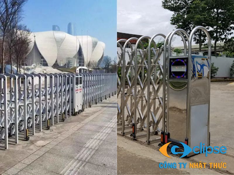 So sánh cổng xếp tự động có ray và không ray giúp dễ dàng lựa chọn loại cổng phù hợp