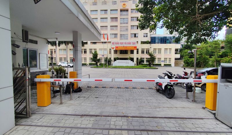 Giải pháp giữ xe thông minh Nhật Thực cho Văn phòng Bộ Giáo Dục và Đào Tạo Hà Nội