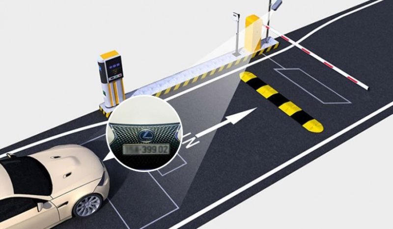Bãi giữ xe camera nhận diện biển số giúp quản lý nhanh và an toàn