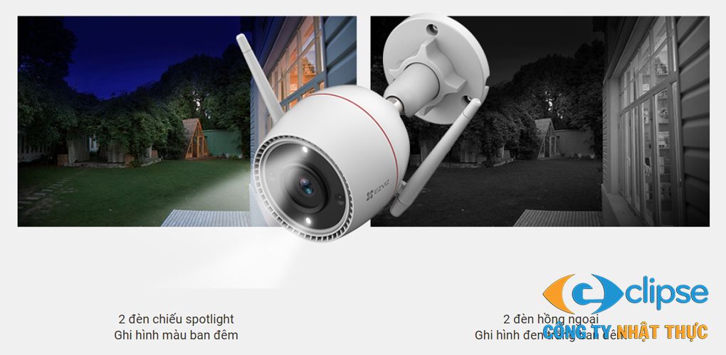 Nhìn thấy màu sắc, ngay cả vào ban đêm