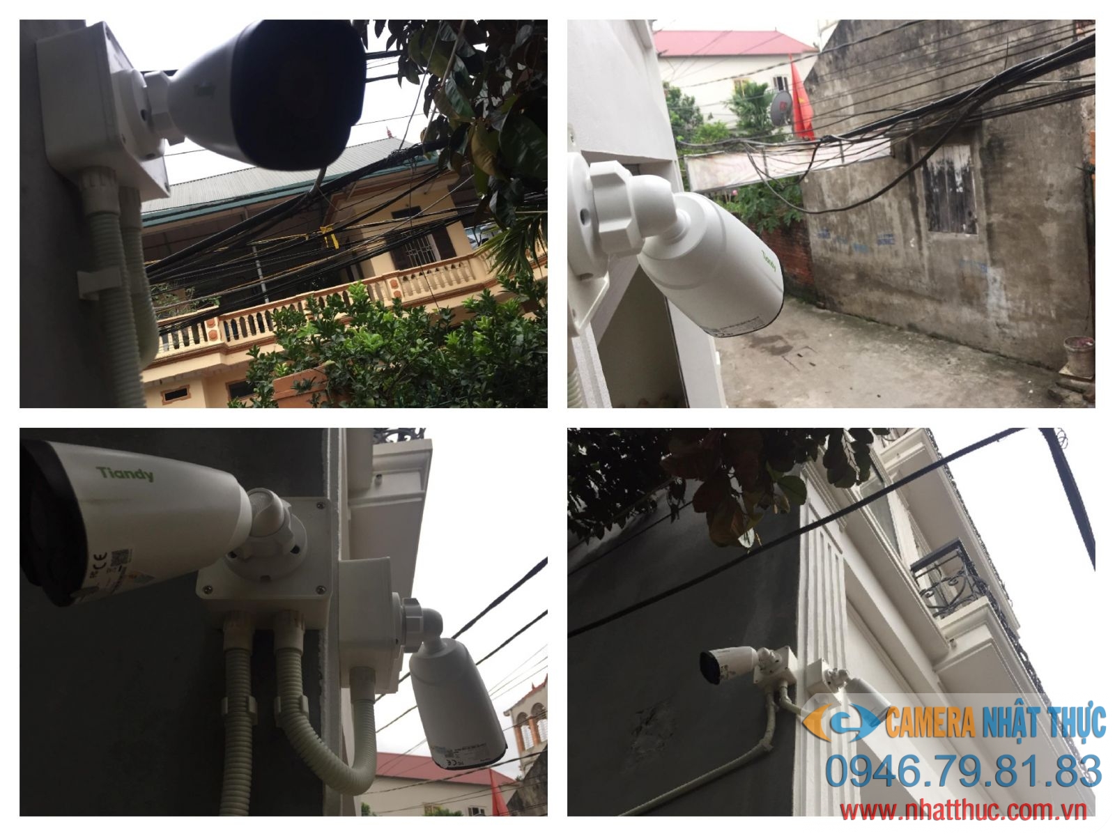 Lắp đặt hệ thống Camera quan sát cho công an phường tại Hải Phòng