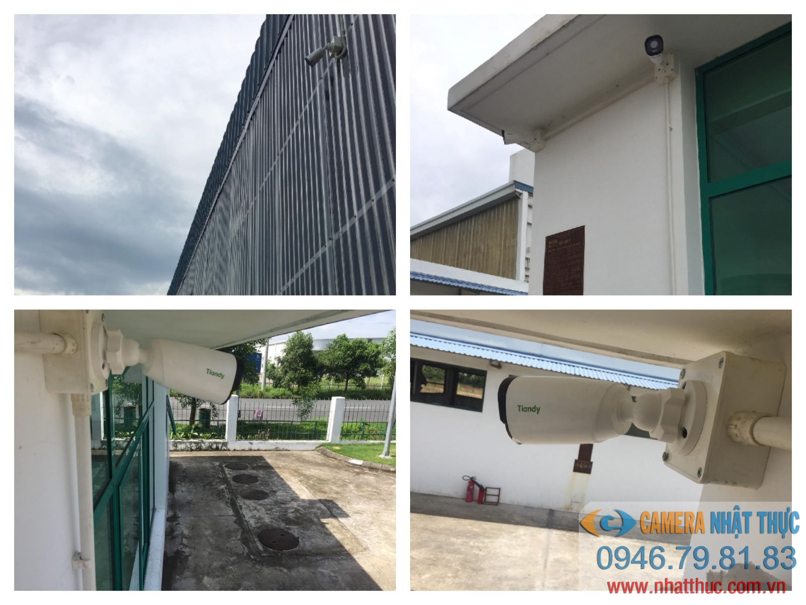 Lắp đặt camera IP Tiandy tại công ty Kein Hing khu công nghiệp Vsip