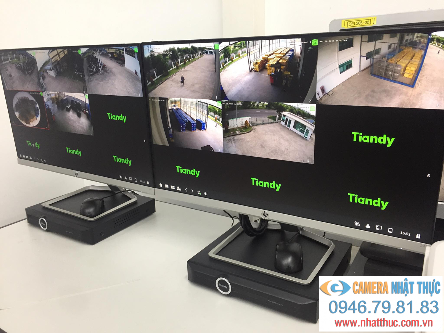 Lắp đặt camera IP Tiandy tại công ty Kein Hing khu công nghiệp Vsip