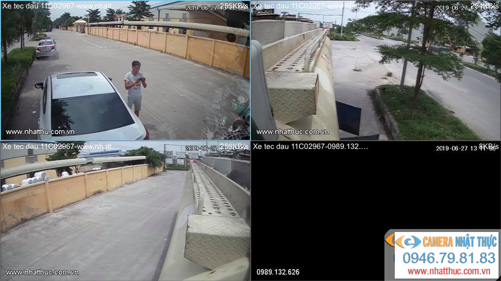 Lắp đặt camera quan sát quản lý xe bồn chở dầu tại Bắc Ninh