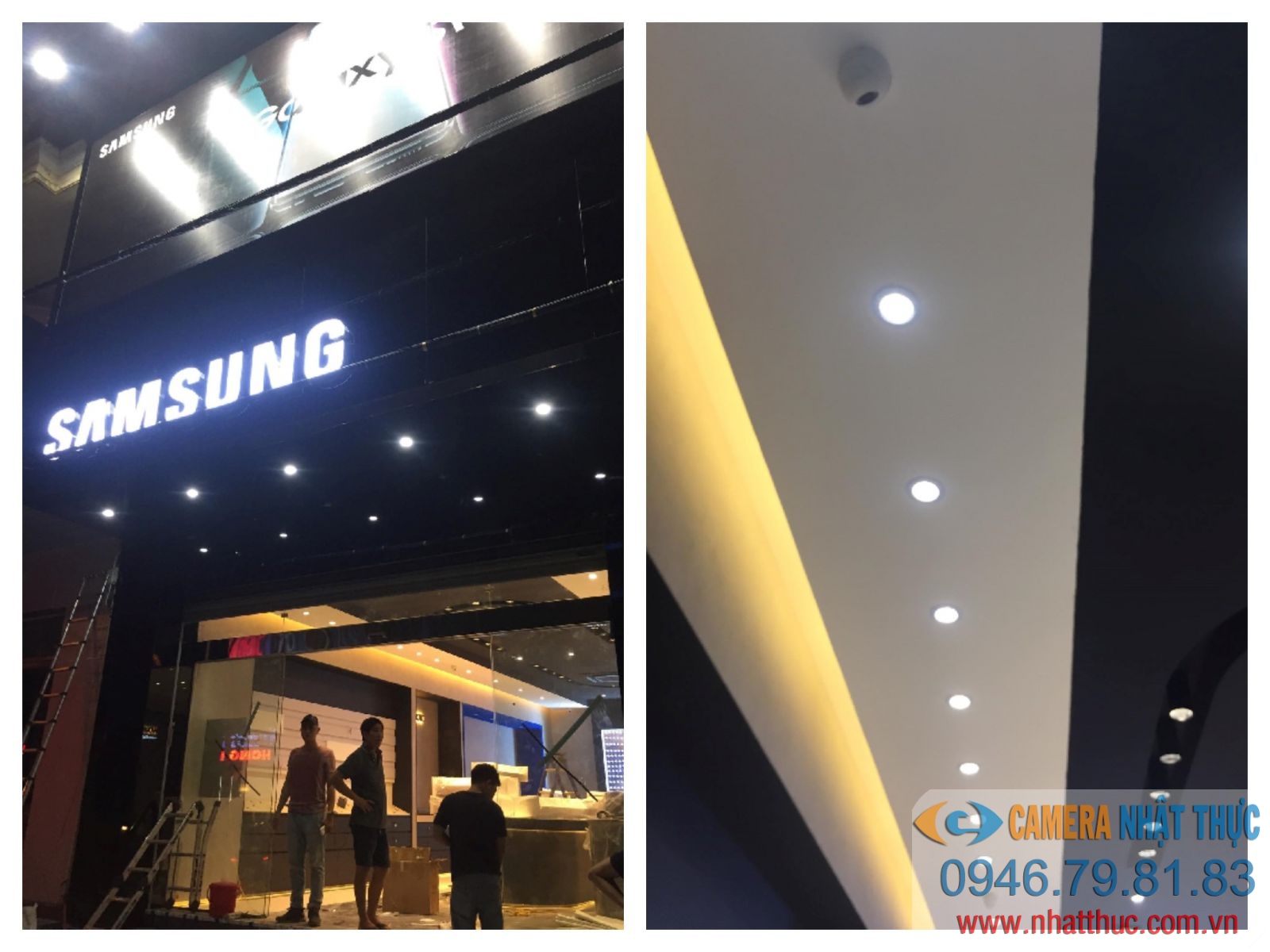 Lắp đặt Camera HDCVI DAHUA cho siêu thị điện thoại VP tại Hải Phòng