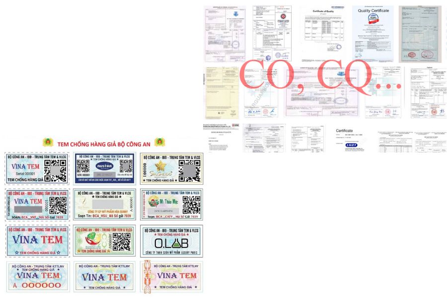 Cách phân biệt kim thu sét chính hãng thật giả dựa trên CO CQ và tem mác