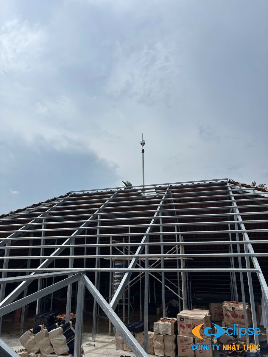 Công ty Nhật Thực tiến hành đo đạc nghiệm thu trước khi bàn giao công trình