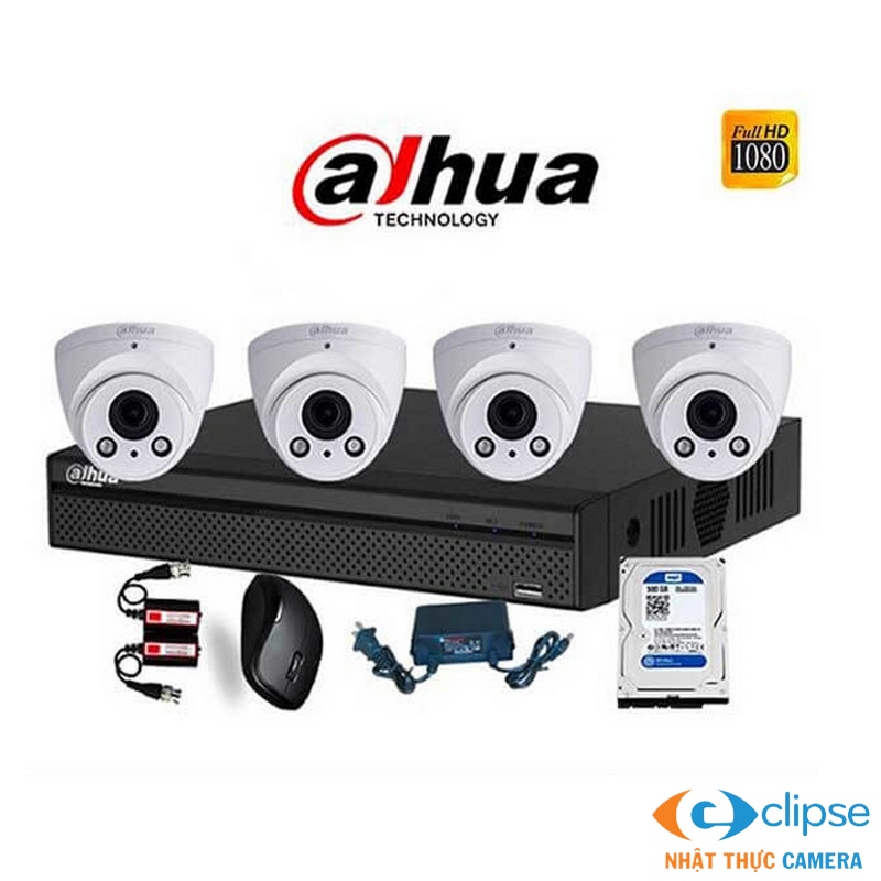 trọn bộ camera Dahua