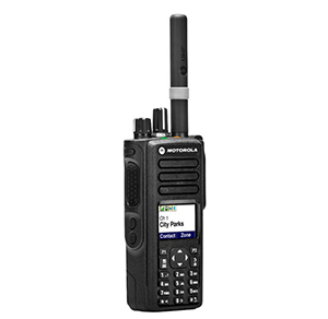 Một mẫu bộ đàm Motorola