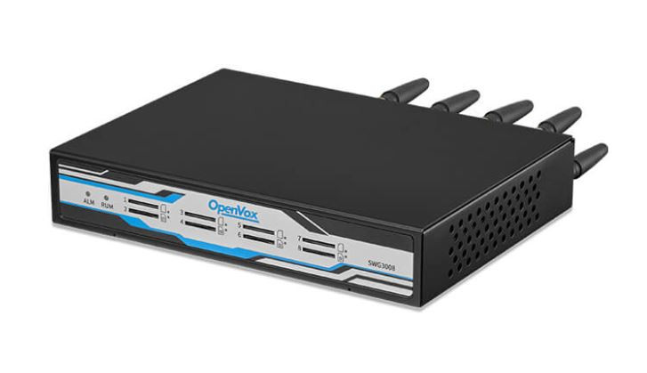 Thiết bị cắm sim Gateway Openvox SWG-3008L