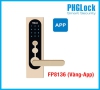 Khóa cửa điện tử cho căn hộ PHGLOCK FP8136 (Vàng-App)