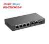 Layer 2 Smart Managed PoE Switch 6 Cổng RUIJIE RG-ES206GS-P