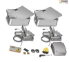 Cổng tự động âm sàn Roger Italia BR21/351 - 36V - 800kg inox 201/304