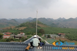 Lắp đặt hệ thống chống sét tàng hình bảo vệ biệt thự Smarthome