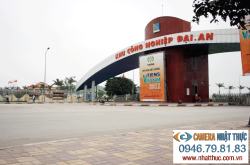 Lắp đặt camera quan sát cho khu công nghiệp tại Hải Dương