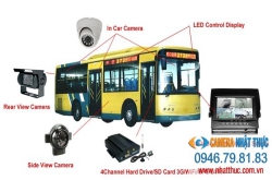 Lắp đặt camera trên xe khách, xe buýt tại Hà Nội