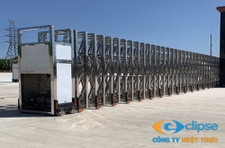 Dịch vụ thi công cổng xếp inox Phú Thọ uy tín, chuyên nghiệp