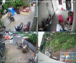 Trọn bộ 4 camera Dahua độ nét cao, giá rẻ- tại Tiên Lãng, Hải Phòng!