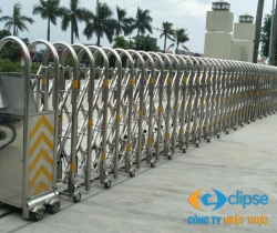 Lắp đặt cổng xếp inox Ninh Bình: Bền, đẹp, công nghệ mới 2026!