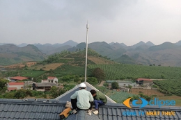 Lắp đặt hệ thống chống sét tàng hình bảo vệ biệt thự Smarthome