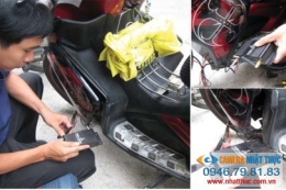 Lắp đặt định vị cho xe máy tại Hải Phòng