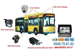 Lắp đặt camera trên xe khách, xe buýt tại Hà Nội